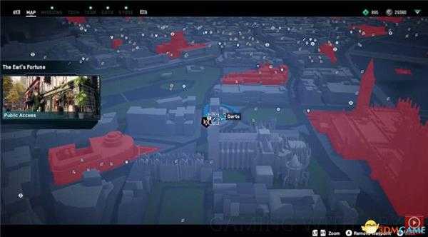 《看门狗3：军团》全收集图文攻略 飞镖盘耳机遗物面具红色标识照相喝酒涂鸦墙位