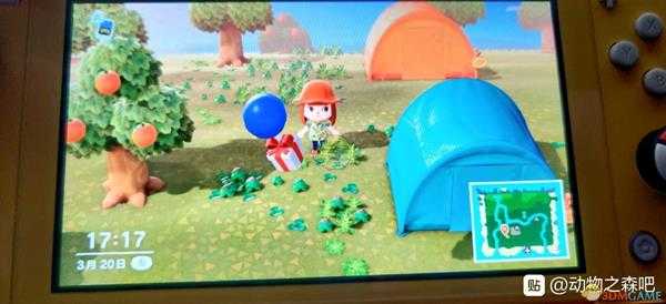 《集合啦！动物森友会》气球上的礼物拿法介绍