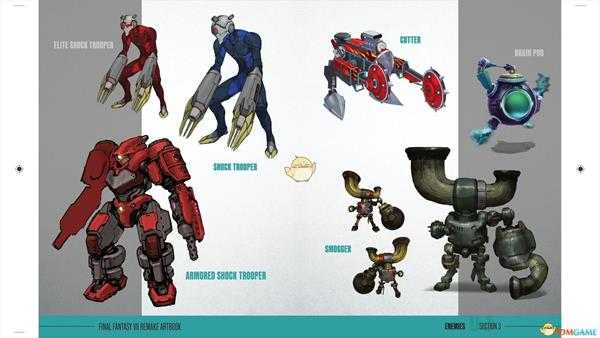 《最终幻想7：重制版》豪华版设定集内容一览