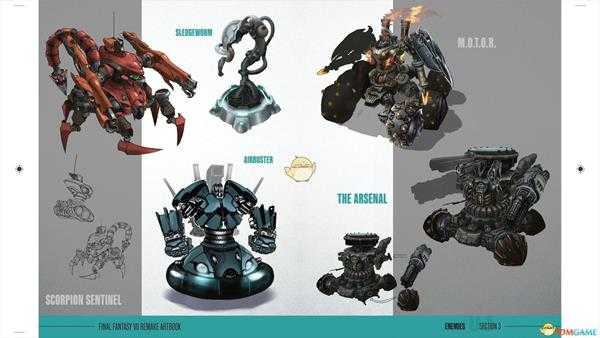 《最终幻想7：重制版》豪华版设定集内容一览