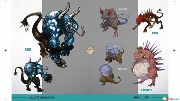 《最终幻想7：重制版》豪华版设定集内容一览