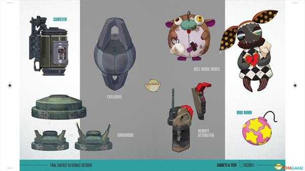 《最终幻想7：重制版》豪华版设定集内容一览