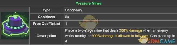 《雨中冒险2》工程师属性一览 技能解锁方法分享