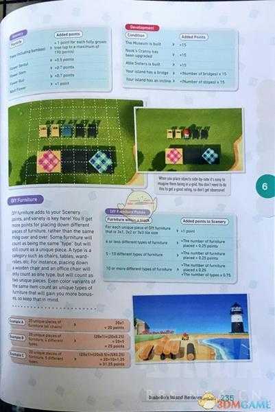 《集合啦！动物森友会》岛屿评分细则
