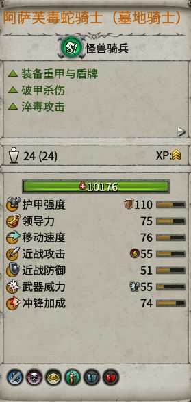 《全面战争：战锤2》墓地骑士实用性分析