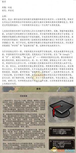 《文明6》教育历史背景一览