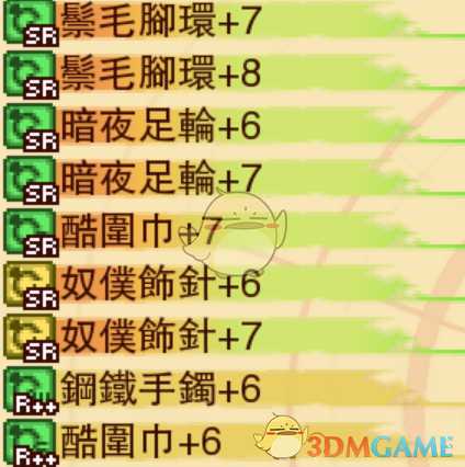 《龙之死印》讨伐不可见之敌物品掉落表