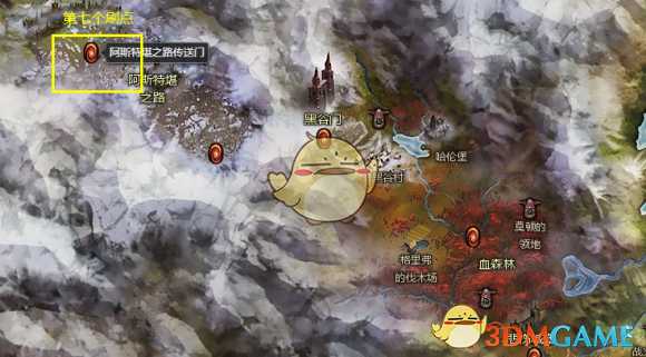 《恐怖黎明》刷图腾路线分享