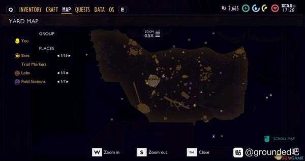 《Grounded》踏脚石峰位置介绍