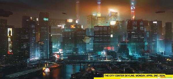 《赛博朋克2077》企业广场介绍