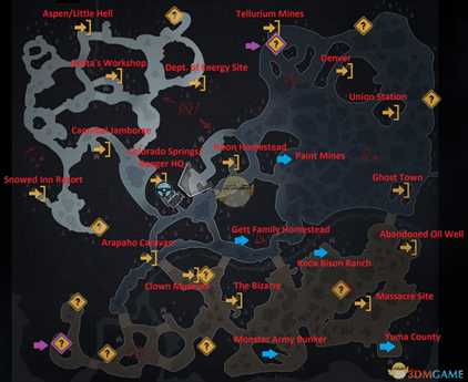 《废土3》地图全开带标记位置分享