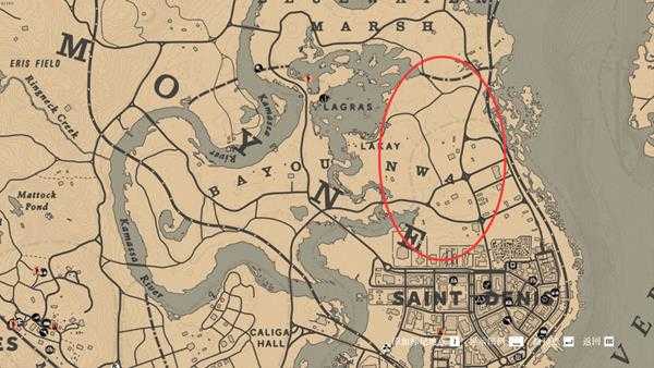 《荒野大镖客2》野猪刷新位置一览