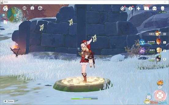 《原神》雪葬近郊重力机关解密方法介绍