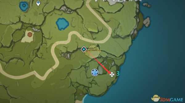 《原神》蒲公英分布图