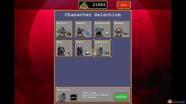 《吸血鬼幸存者》红衣死神角色特点介绍