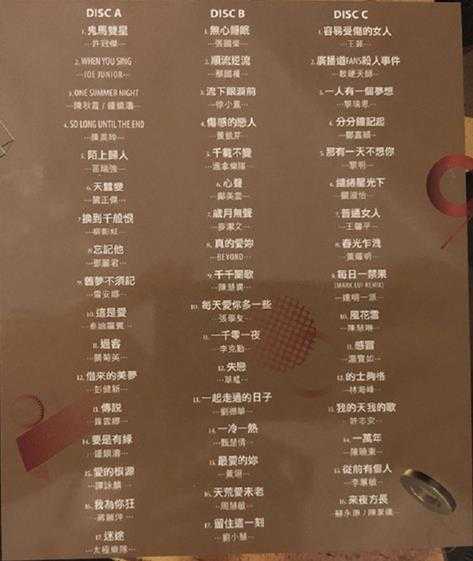 群星。2020-宝丽金50周年本地篇3CD【环球】【WAV+CUE】