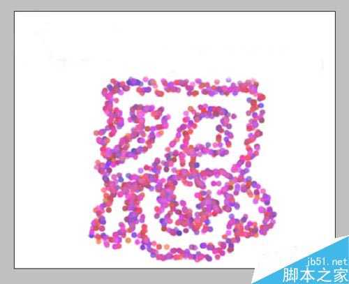 PS制作漂亮的花瓣字体